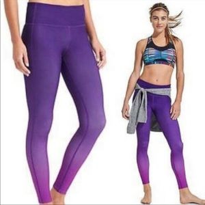 Athleta fadeout  chaturanga Leggings size S